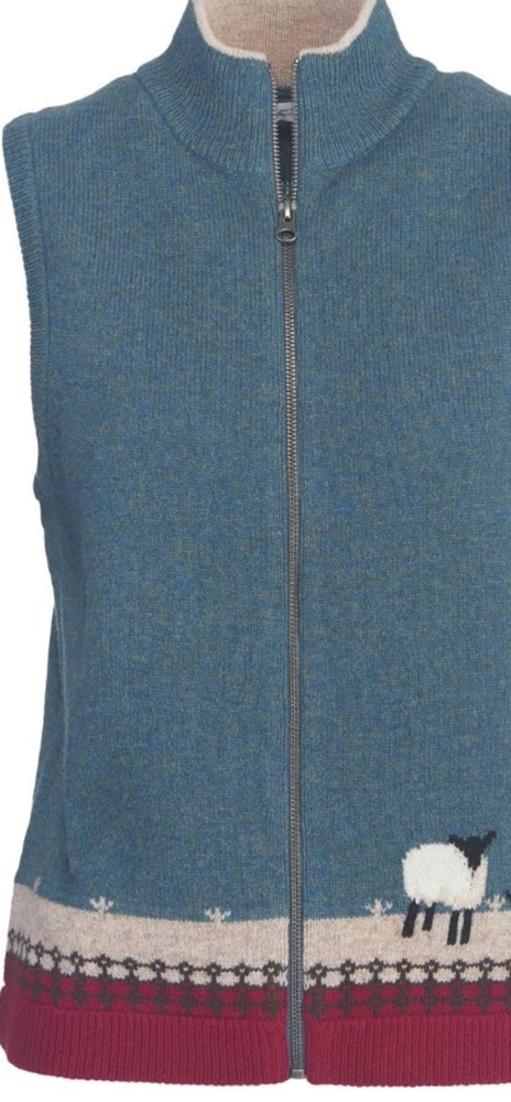 Woolrich Grazing Sheep Vest Women's M Medium NWT